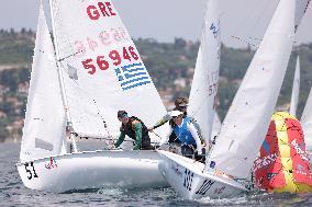 (SP)SLOVENIA-PORTOROZ-SAILING-INTERNATIONAL 420 CLASS OPEN EUROPEAN CHAMPIONSHIP