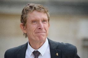 Newly Elected Deputies Arrive at the National Assembly- Paris