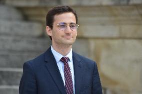 Newly Elected Deputies Arrive at the National Assembly- Paris