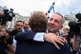 Newly Elected Deputies Arrive at the National Assembly- Paris