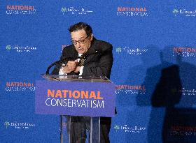 Conservative Figures Speak At The Second Day Of The National Conservatism Conference