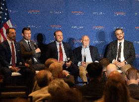 Conservative Figures Speak At The Second Day Of The National Conservatism Conference