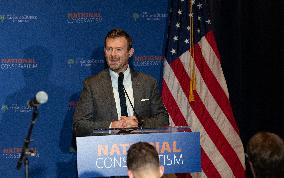 Conservative Figures Speak At The Second Day Of The National Conservatism Conference