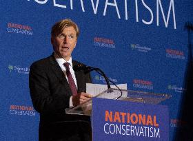 Conservative Figures Speak At The Second Day Of The National Conservatism Conference