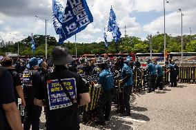 Metalworkers’ Union General Strike Resolution Rally In Seoul