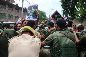 Apni Party Protest Demonstration Against Electricity Bill Hike