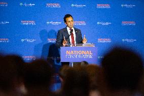 Vivek Ramaswamy Speaks At The 2024 National Conservatism Conference