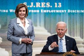 President Biden Signs Congressional Review Act Bills