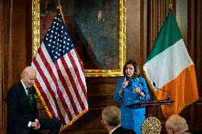 US President Joe Biden At Friends Of Ireland Luncheon - Washington