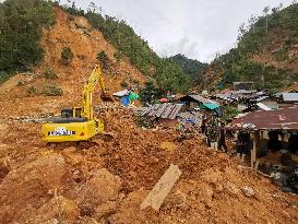 INDONESIA-GORONTALO-LANDSLIDES-RESCUE