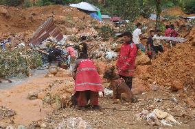 INDONESIA-GORONTALO-LANDSLIDES-RESCUE