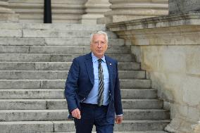 Rassemblement National deputies arrives at the National Assembly - Paris