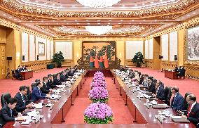 CHINA-BEIJING-LI QIANG-BANGLADESH-PM-MEETING (CN)