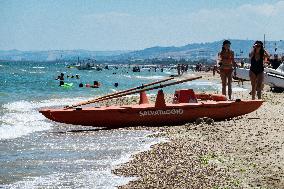 Daily Life In Alba Adriatica, Italy