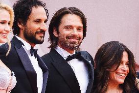 The Red Carpet For The Premiere Of The Apprentice During The 77th Cannes Film Festival