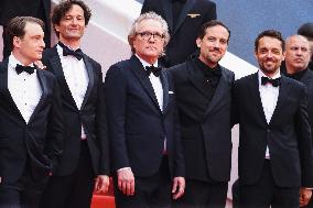 The Red Carpet For The Premiere Of The Apprentice During The 77th Cannes Film Festival