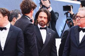 The Red Carpet For The Premiere Of The Apprentice During The 77th Cannes Film Festival