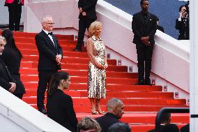 The Red Carpet For The Premiere Of The Apprentice During The 77th Cannes Film Festival