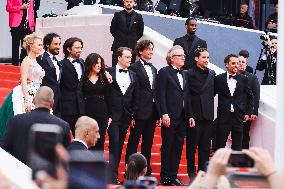 The Red Carpet For The Premiere Of The Apprentice During The 77th Cannes Film Festival