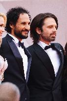 The Red Carpet For The Premiere Of The Apprentice During The 77th Cannes Film Festival