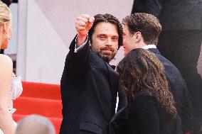 The Red Carpet For The Premiere Of The Apprentice During The 77th Cannes Film Festival