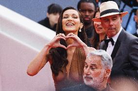 The Red Carpet For The Premiere Of The Apprentice During The 77th Cannes Film Festival