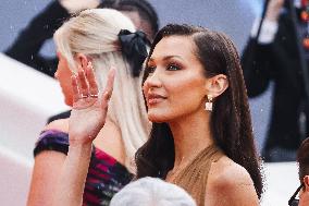 The Red Carpet For The Premiere Of The Apprentice During The 77th Cannes Film Festival