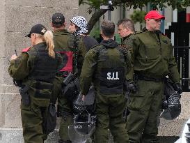 Montreal police descend on McGill to clear pro-Palestinian encampment