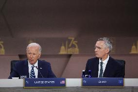 President Biden And First Lady Host NATO Allies And Partners At White House