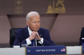 President Biden And First Lady Host NATO Allies And Partners At White House