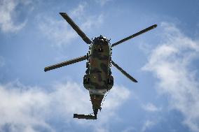 Final rehearsal for the 14 July flypast in Paris FA