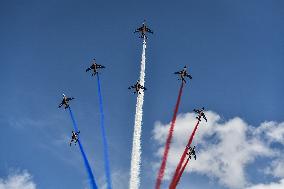 Final rehearsal for the 14 July flypast in Paris FA