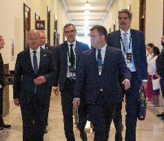 NATO Leaders Meet US Senators As Part Of The NATO Summit