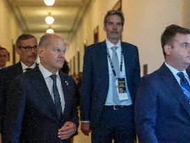 NATO Leaders Meet US Senators As Part Of The NATO Summit