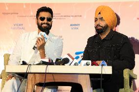 Bollywood Actors Vicky Kaushal And Ammy Virk ' Bad Newz' Movie Promotion In Jaipur