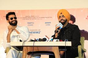 Bollywood Actors Vicky Kaushal And Ammy Virk ' Bad Newz' Movie Promotion In Jaipur