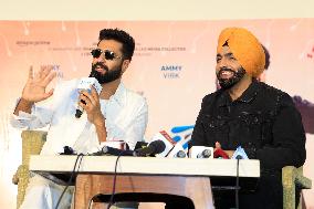 Bollywood Actors Vicky Kaushal And Ammy Virk ' Bad Newz' Movie Promotion In Jaipur