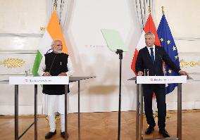 AUSTRIA-VIENNA-INDIAN PM-VISIT