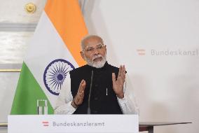 AUSTRIA-VIENNA-INDIAN PM-VISIT