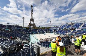 Paris Olympic beach volleyball venue