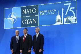 NATO Leaders Meet - Washington