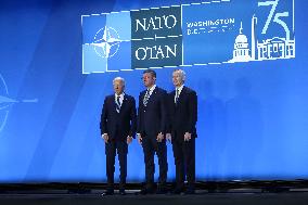 NATO Leaders Meet - Washington