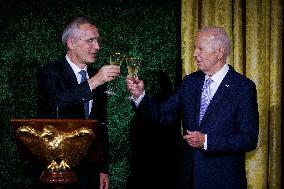 Biden Host Reception With NATO Allies - Washington