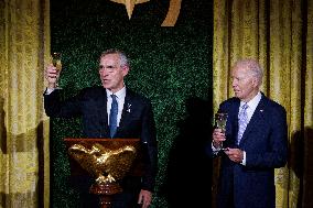 Biden Host Reception With NATO Allies - Washington