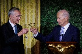 Biden Host Reception With NATO Allies - Washington