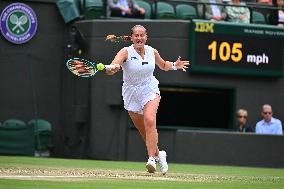 Wimbledon - Krejcikova v Ostapenko Quarter FInal