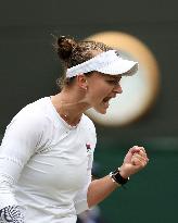 Wimbledon - Krejcikova v Ostapenko Quarter FInal