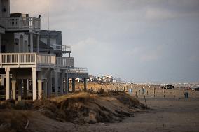 Damage From Hurricane Beryl In Galveston