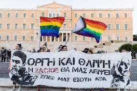 Demonstration After The Decision Of The Court About Zac Kostopoulos Murder