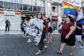 Demonstration After The Decision Of The Court About Zac Kostopoulos Murder